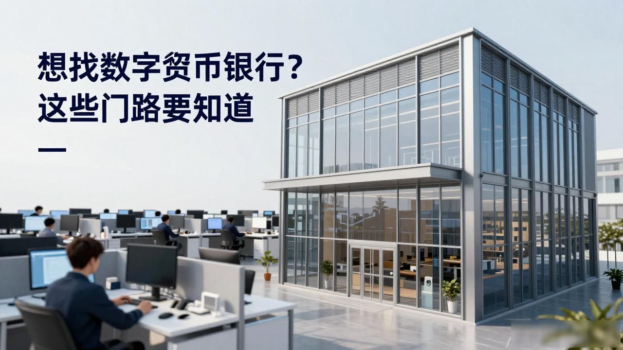 想找数字货币银行?这些门路要知道