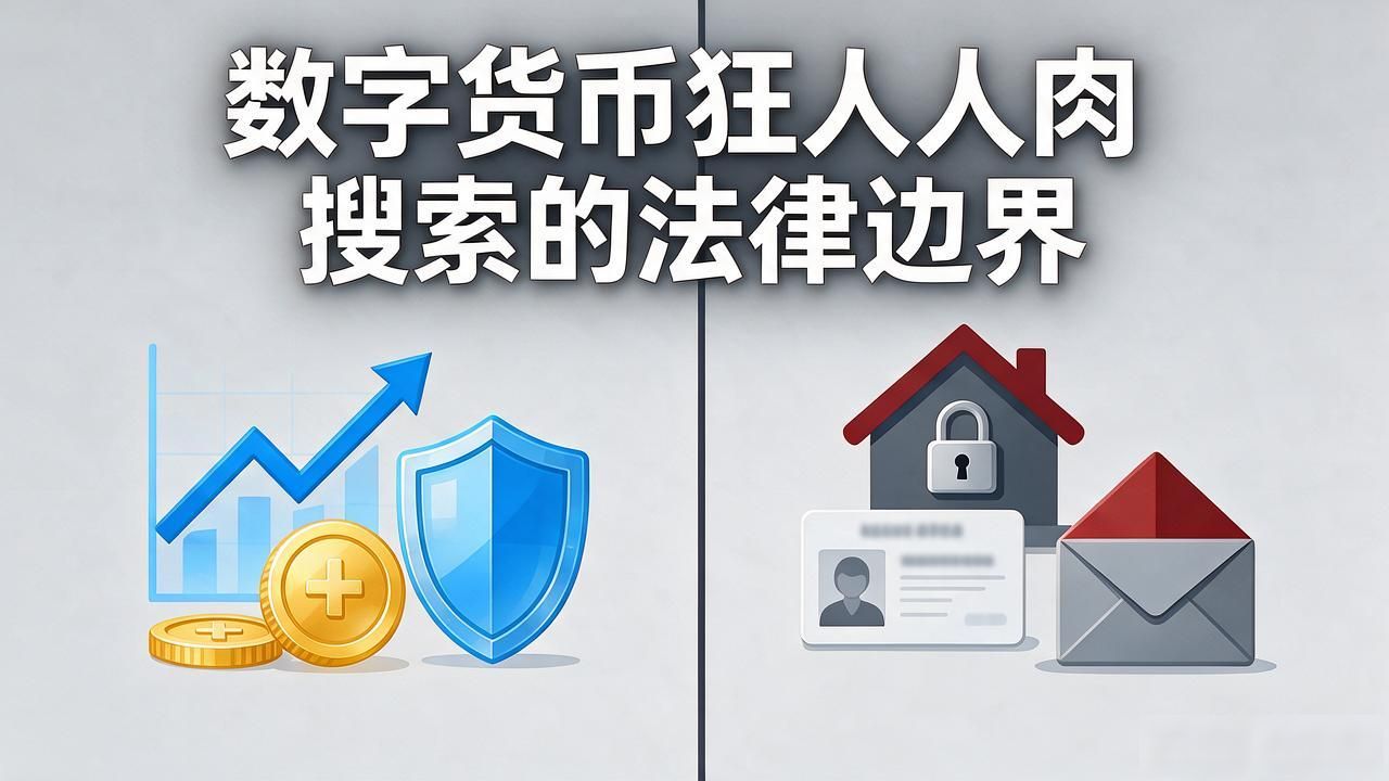 数字货币狂人人肉搜索，把别人隐私扒光到底算不算犯法