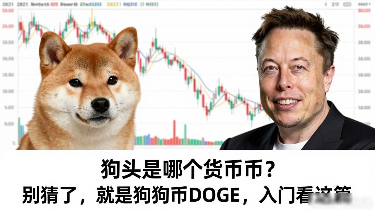 狗头是哪个数字货币?别猜了,就是狗狗币DOGE,入门看这篇