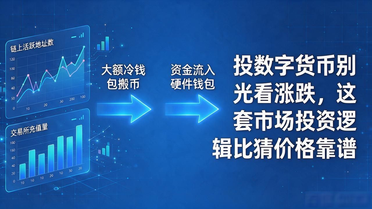 投数字货币别光看涨跌,这套市场投资逻辑比猜价格靠谱