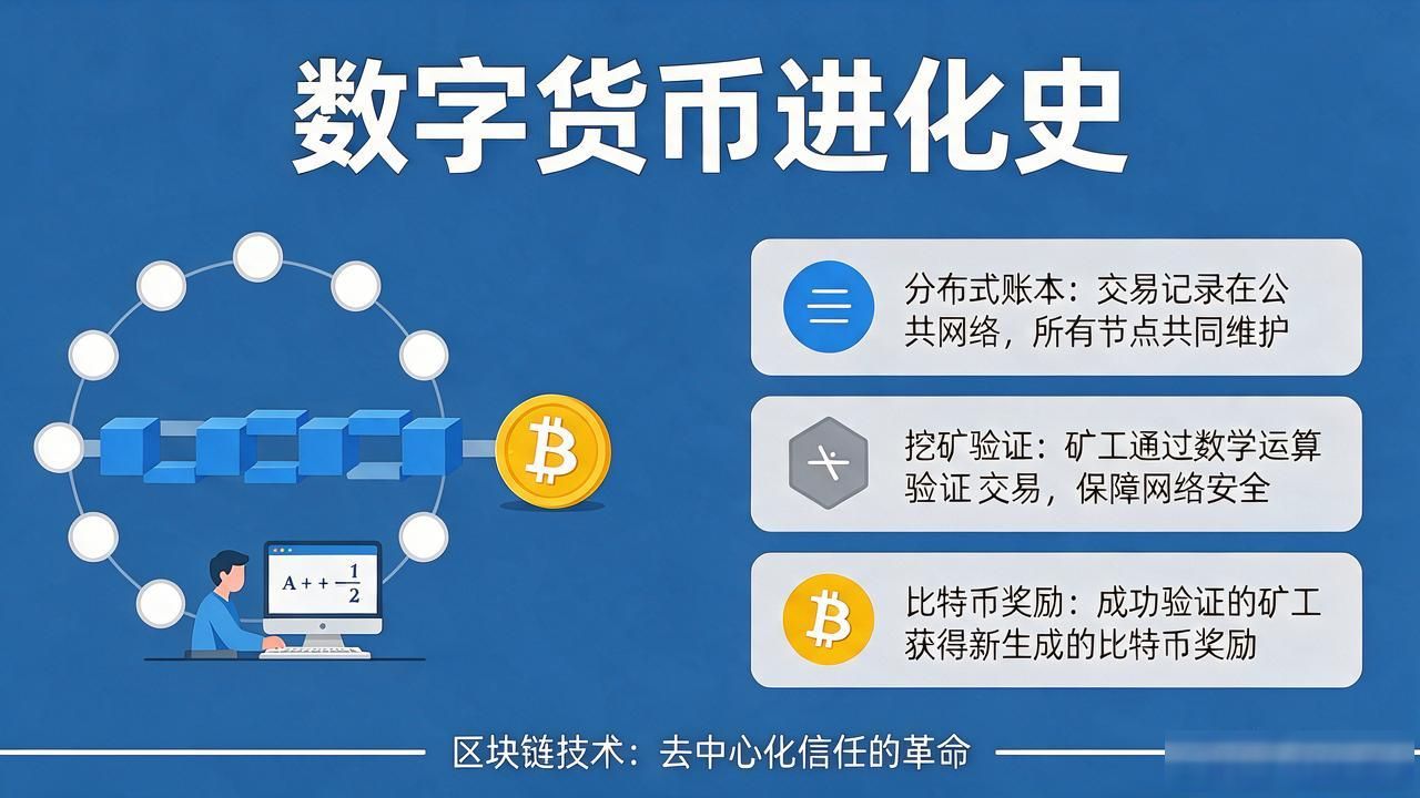 数字货币怎么来的？从比特币到今天的进化史