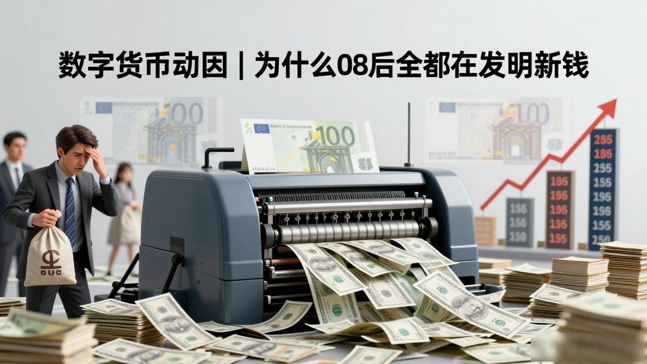 数字货币动因|为什么08年后全世界都在发明新钱