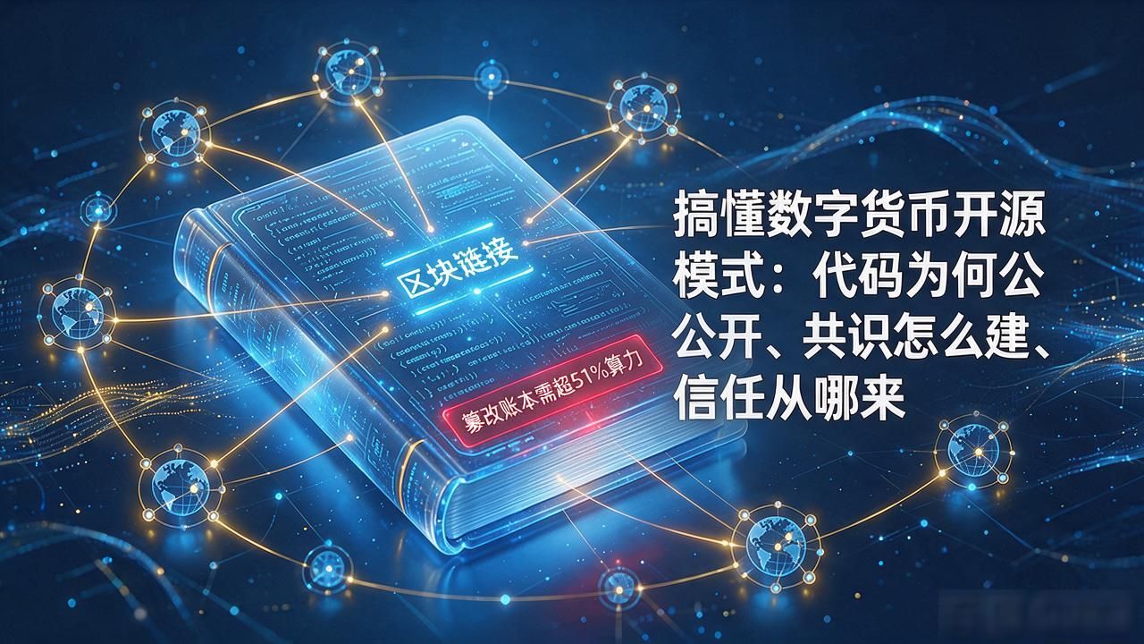 搞懂数字货币开源模式:代码为何公开、共识怎么建、信任从哪来