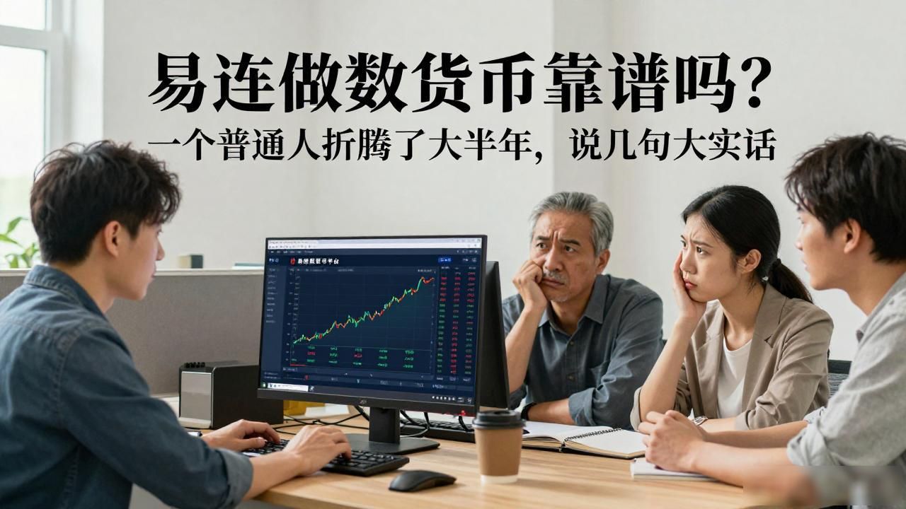 易连做数字货币靠谱吗？一个普通人折腾了大半年，说几句大实话