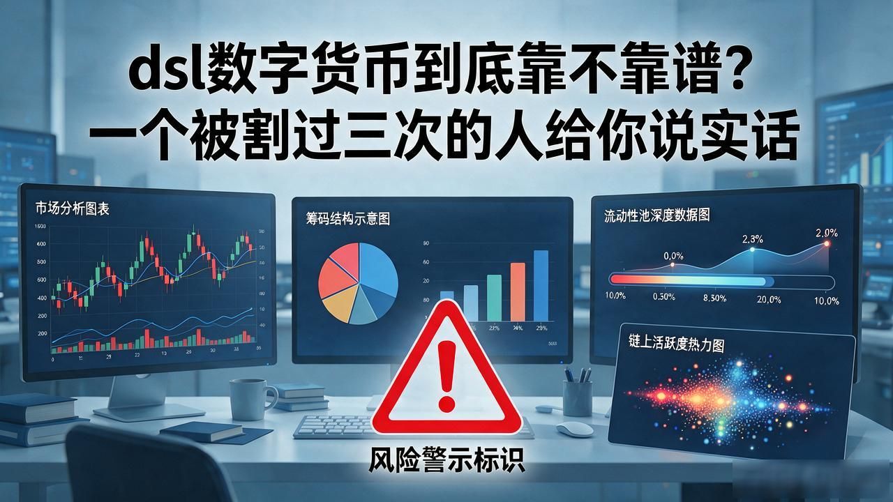 dsl数字货币到底靠不靠谱?一个被割过三次的人给你说实话