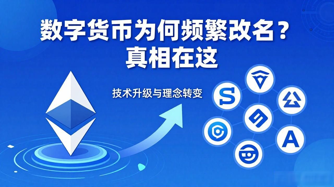 数字货币为何频繁改名？真相在这