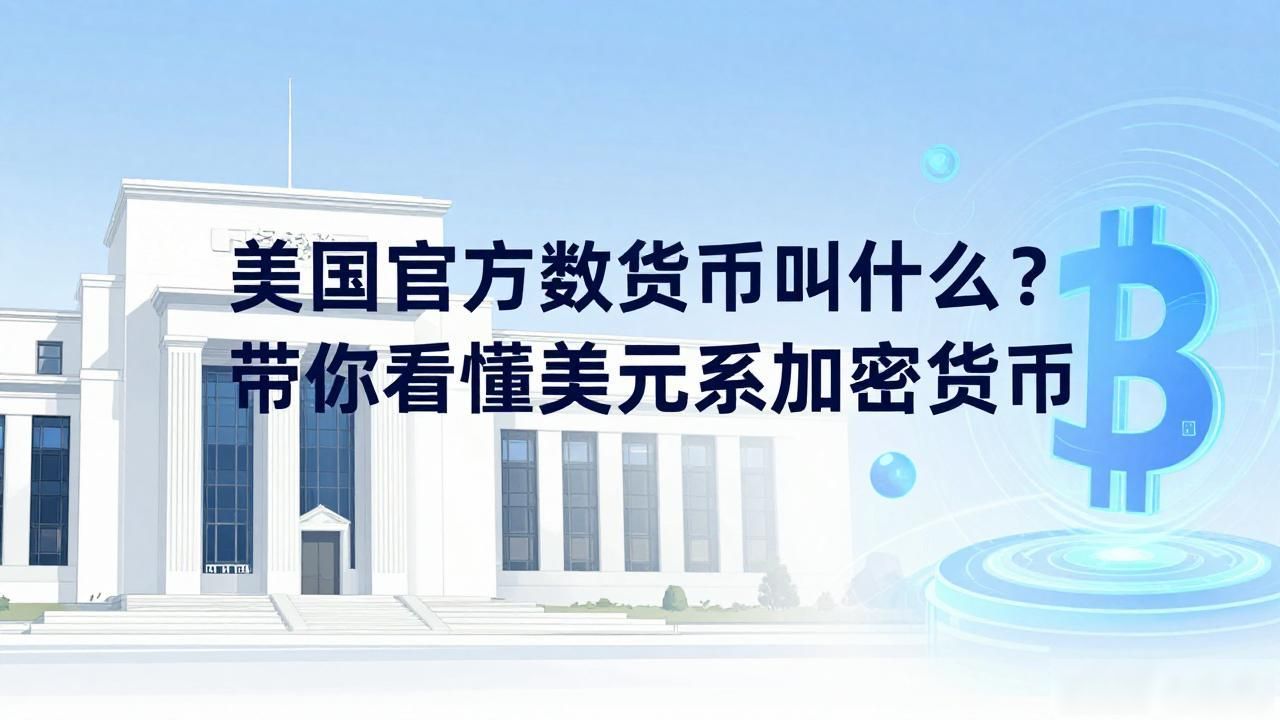 美国官方数字货币叫什么？带你看懂美元系加密货币