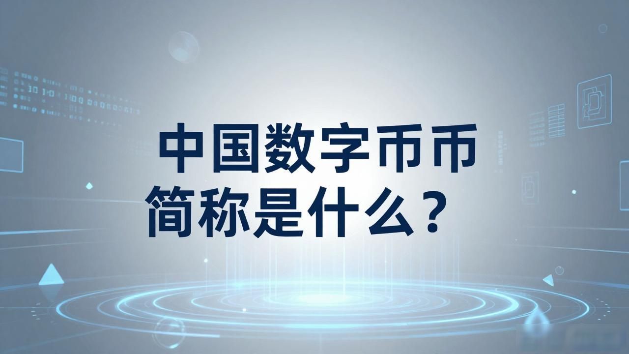 中国数字货币简称是什么?一文读懂数字人民币