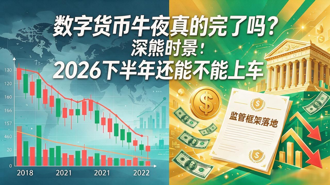 数字货币牛市真的完了吗？2026下半年还能不能上车