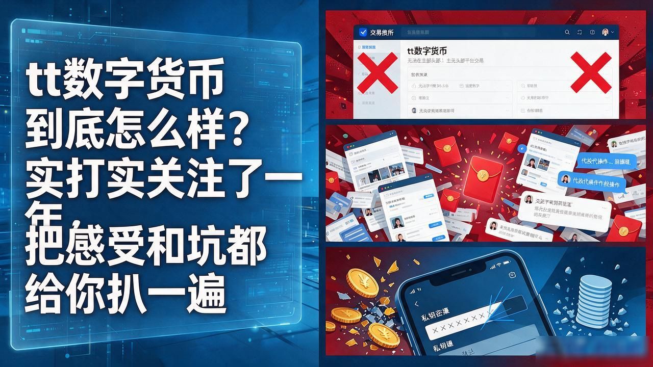 tt数字货币到底怎么样?实打实关注了一年,把感受和坑都给你扒一遍