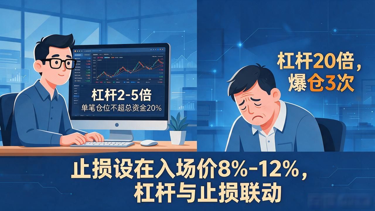 数字货币杠杆开多少倍最不容易爆仓?亏过钱的人说几句大实话