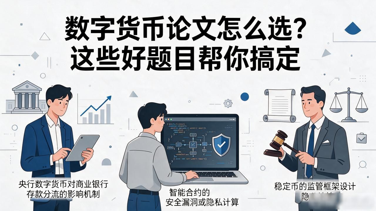 数字货币论文怎么选?这些好题目帮你搞定