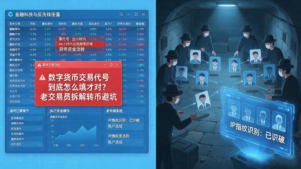 数字货币交易代号到底怎么填才对?老交易员拆解转币避坑