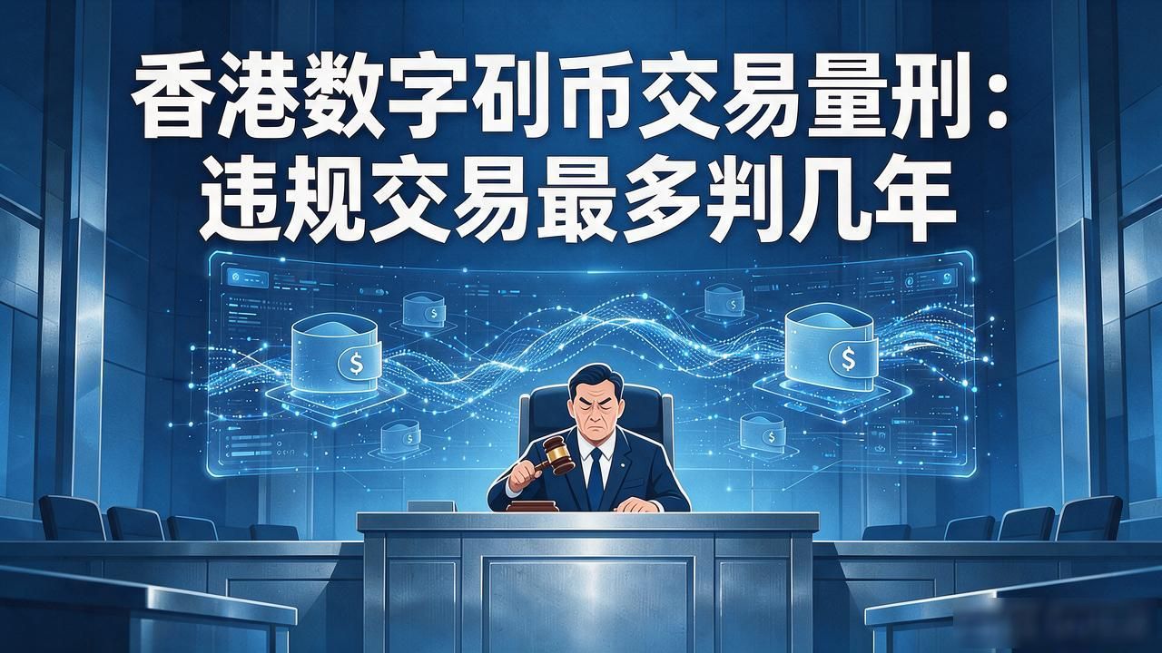 香港数字货币交易量刑:违规交易最多判几年