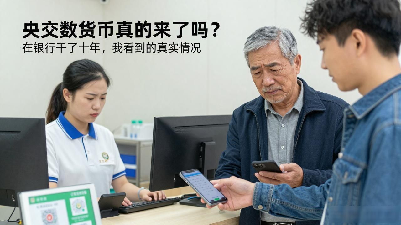 央行数字货币真的要来了吗?在银行干了十年,我看到的真实情况