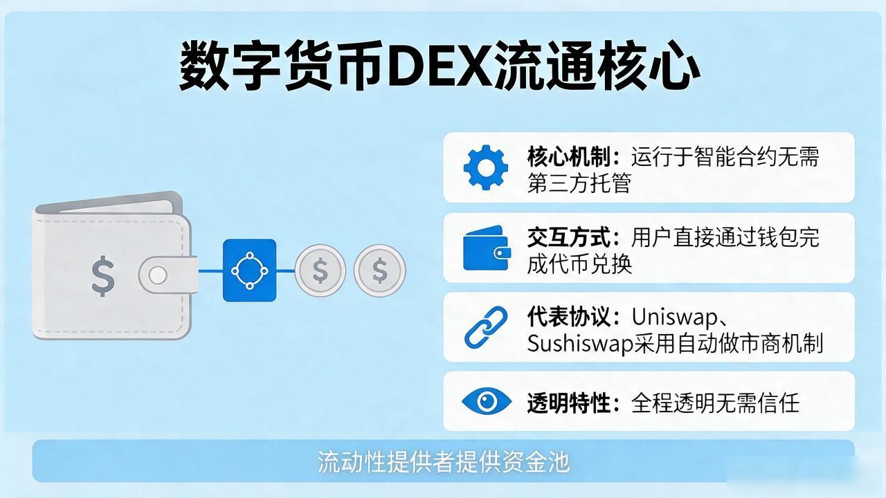 数字货币怎么流通?一文说清主流方式