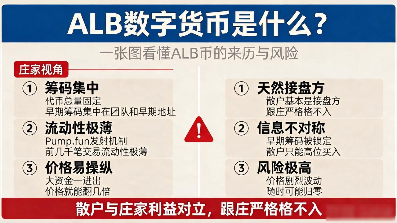 ALB数字货币是什么?一张图看懂ALB币的来历与风险