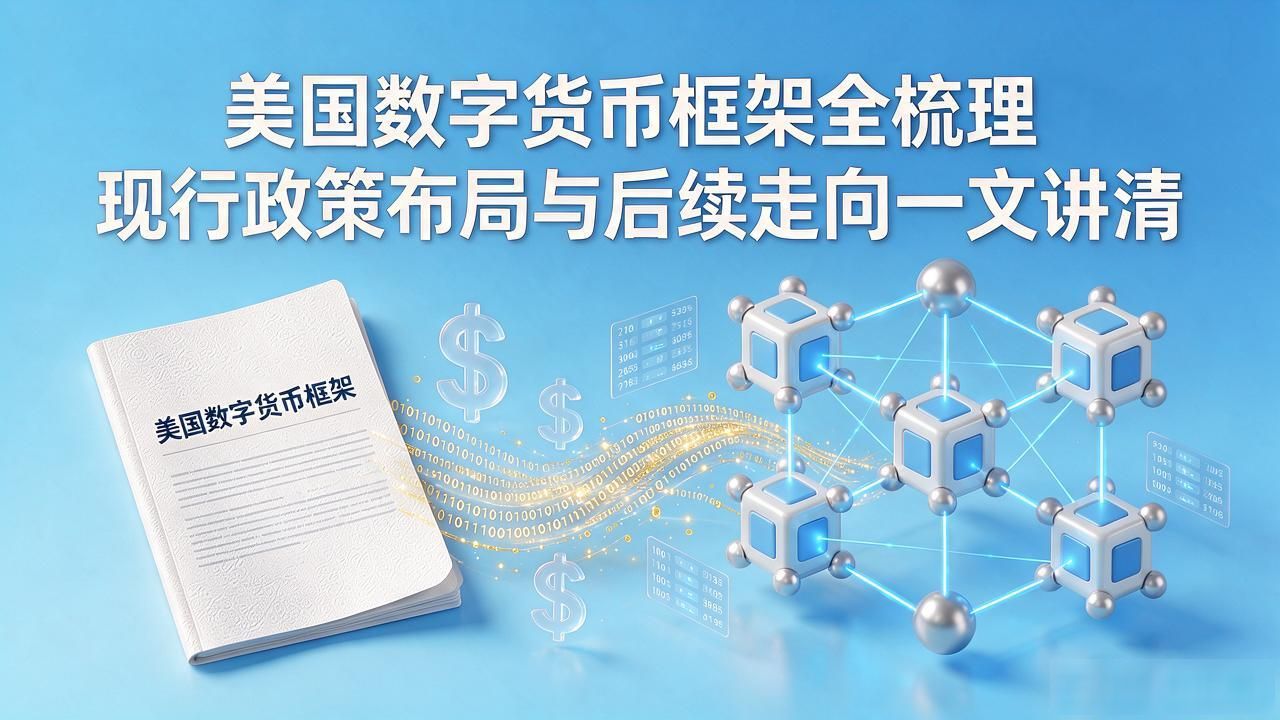 美国数字货币框架全梳理 现行政策布局与后续走向一文讲清
