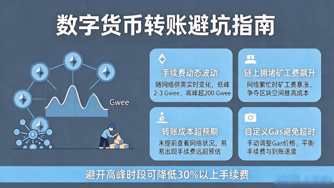 数字货币转帐避坑指南:手续费与到账速度怎么算