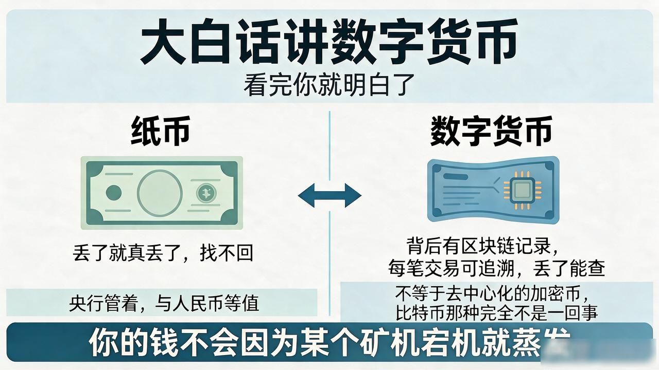 大白话讲数字货币,看完你就明白了
