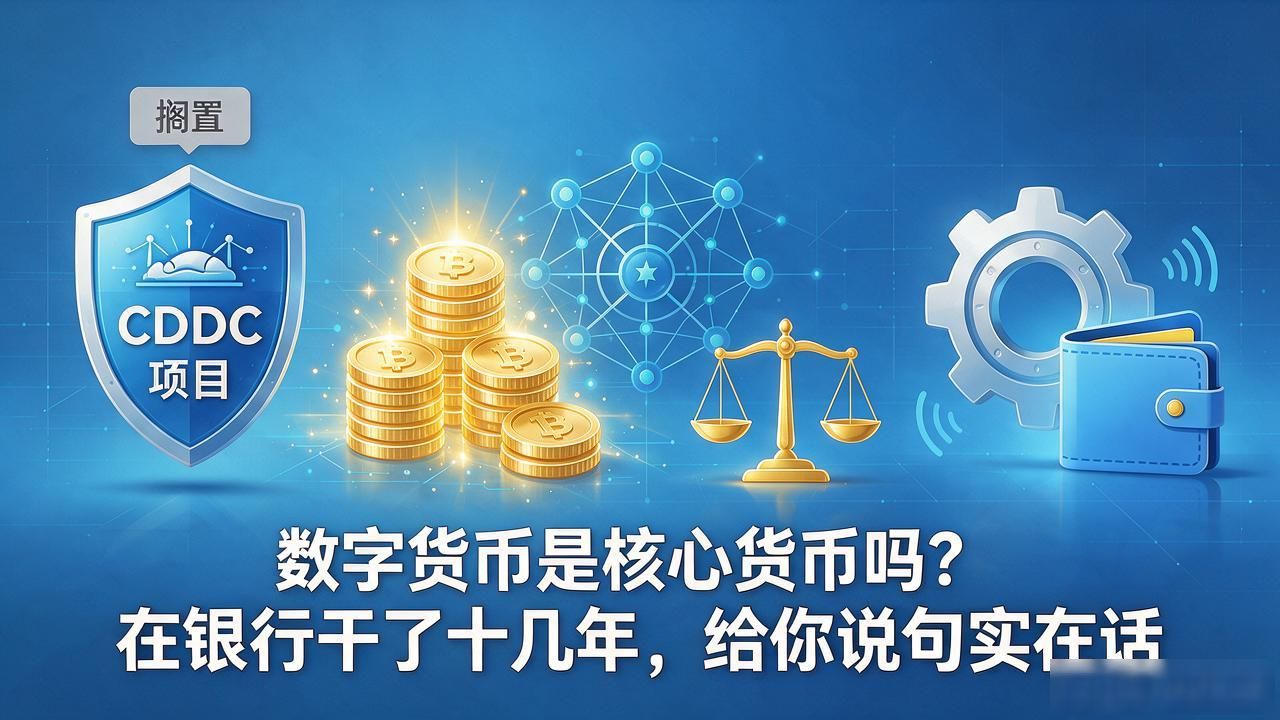数字货币是核心货币吗？在银行干了十几年，给你说句实在话