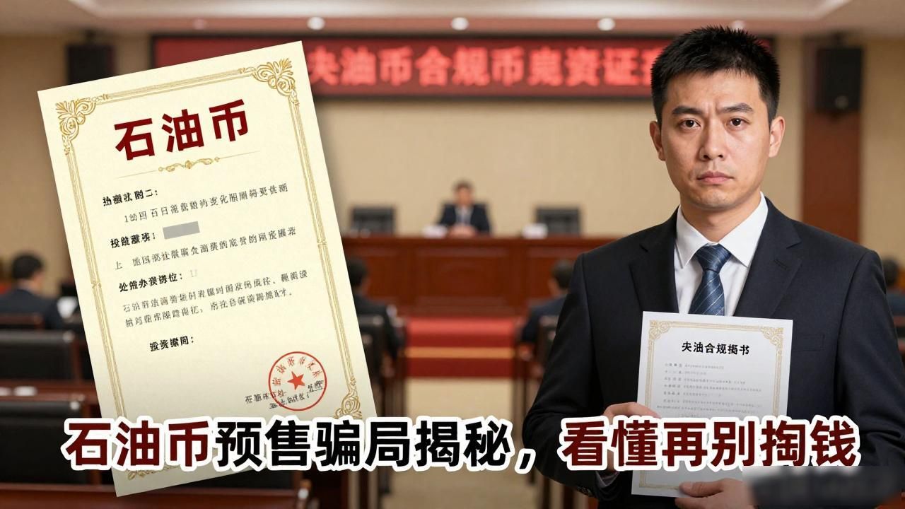 石油币预售骗局揭秘，看懂再别掏钱