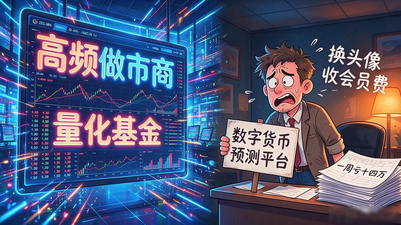 全网都在推的数字货币预测平台,我花了三万块才明白一个道理
