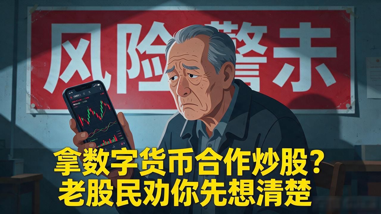 拿数字货币合作炒股?老股民劝你先想清楚