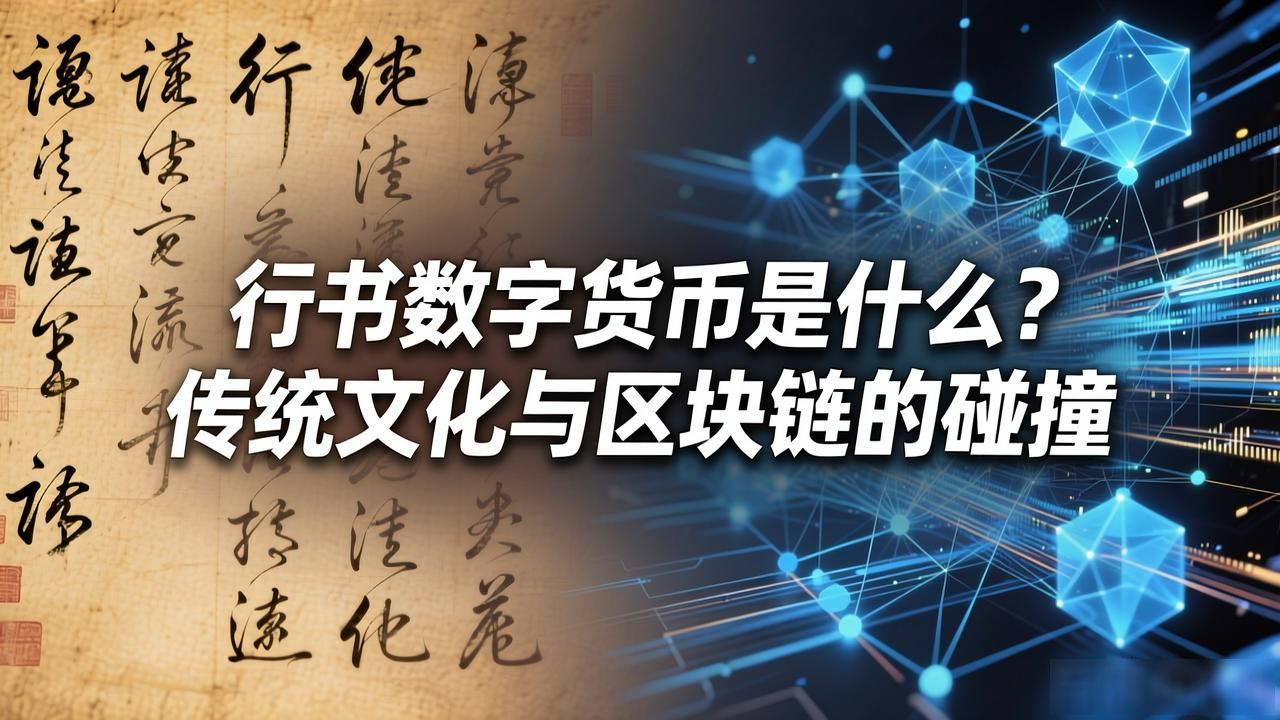 行书数字货币是什么?传统文化与区块链的碰撞