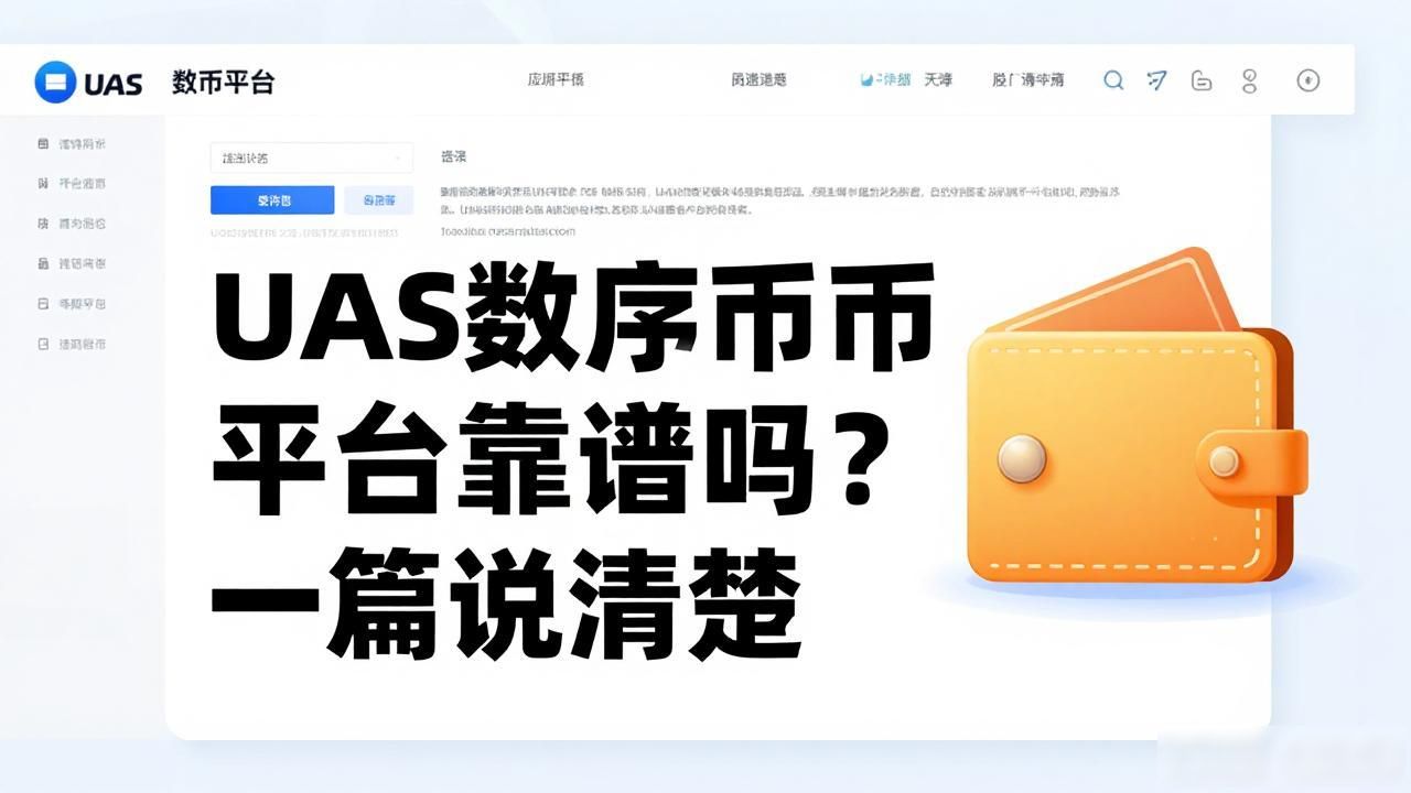 UAS数字货币平台靠谱吗？一篇说清楚