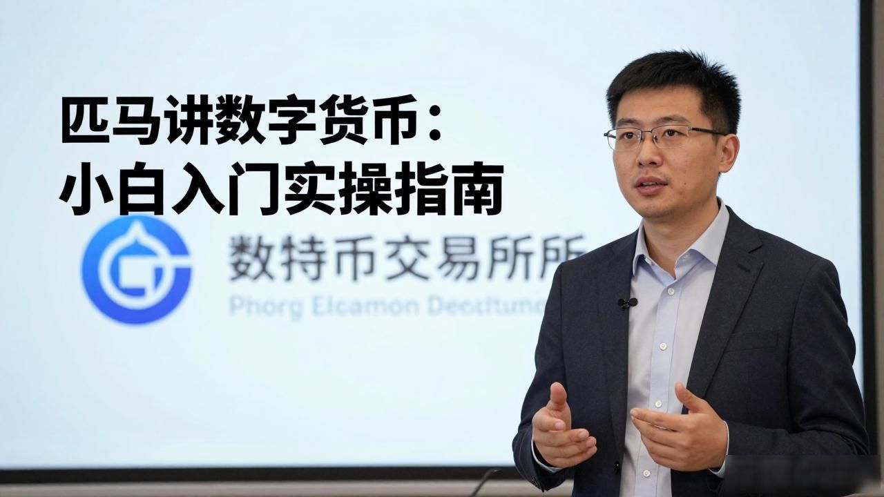 匹马讲数字货币:小白入门实操指南