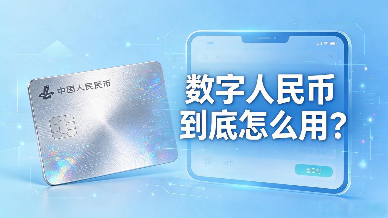 数字人民币到底怎么用？一文看懂国家主权数字货币