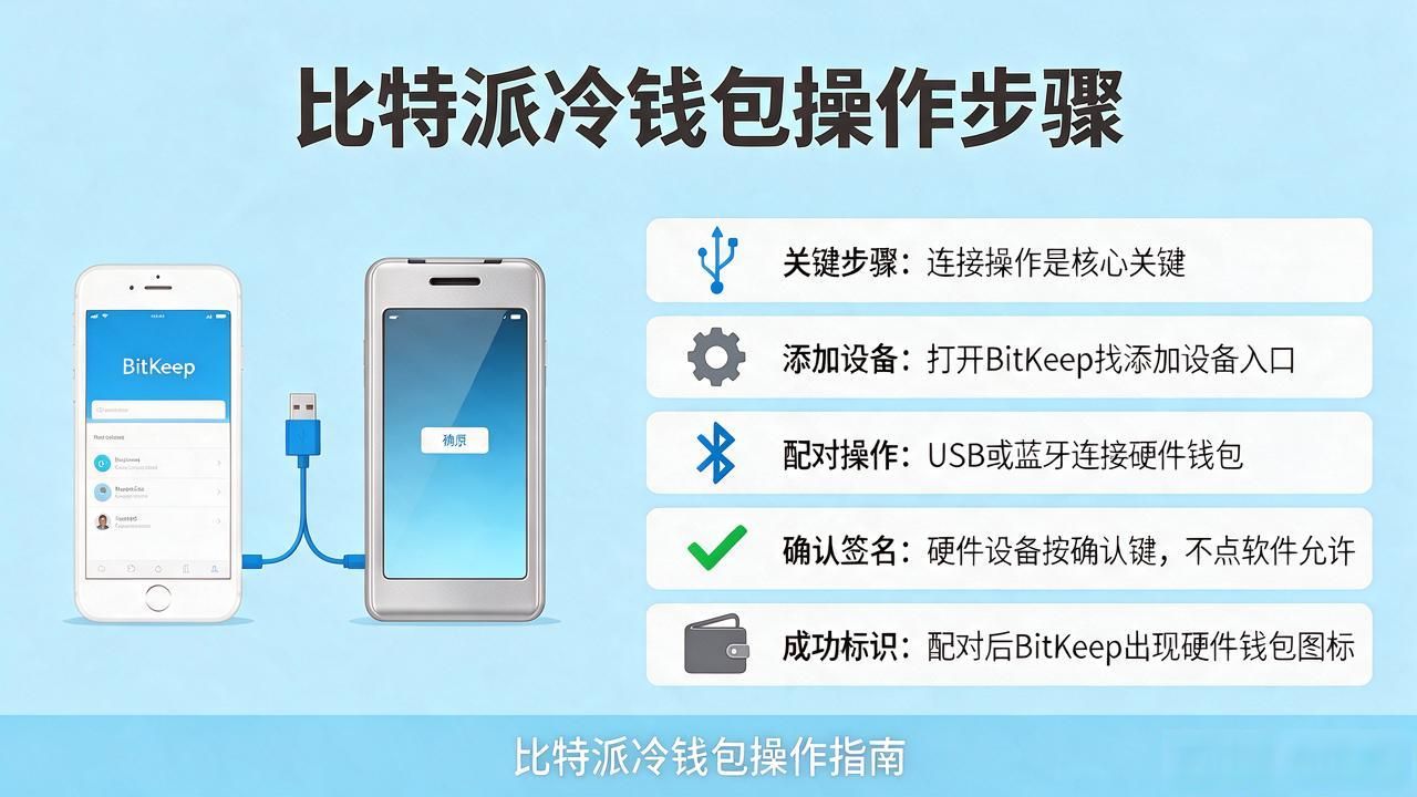 比特派冷钱包怎么做？跟着这几步走就对了