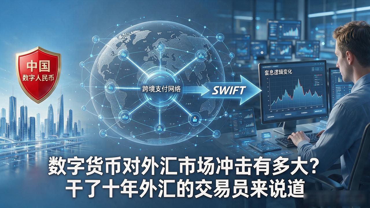 数字货币对外汇市场冲击有多大?干了十年外汇的交易员来说道