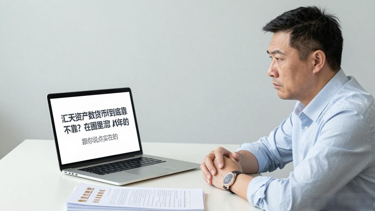 汇天资产数字货币到底靠不靠谱？在圈里混了八年，跟你说点实在的