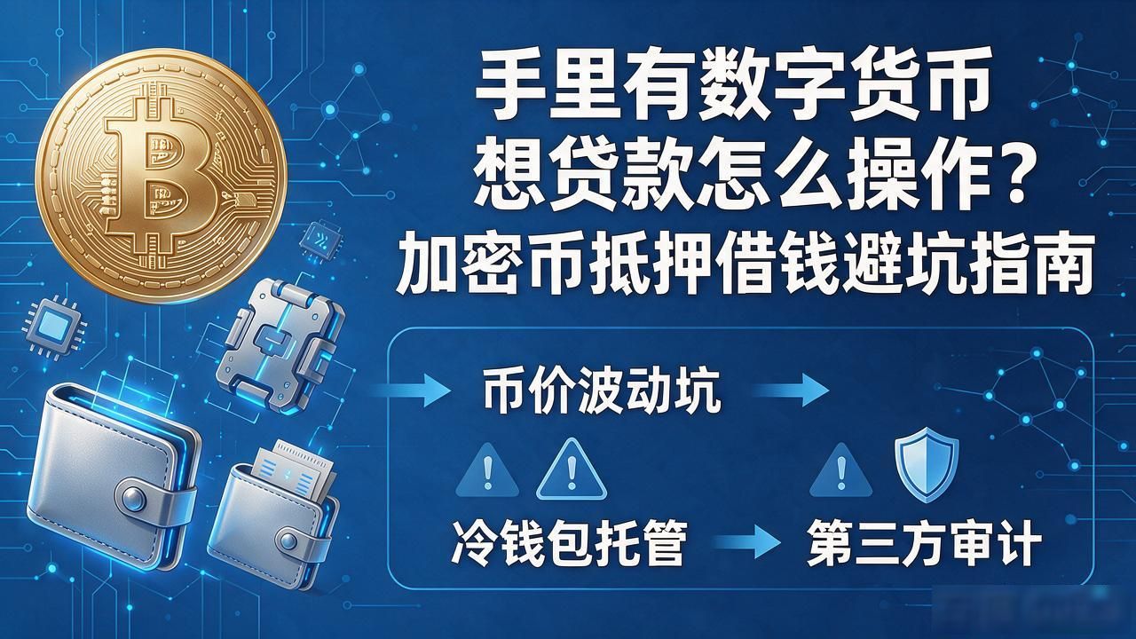 手里有数字货币想贷款怎么操作?加密币抵押借钱避坑指南
