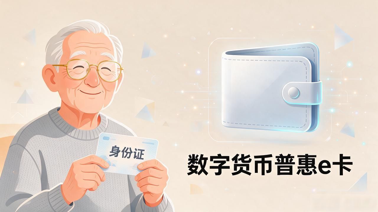 数字货币普惠e卡到底是啥？干了二十年银行的老周给你掰扯明白