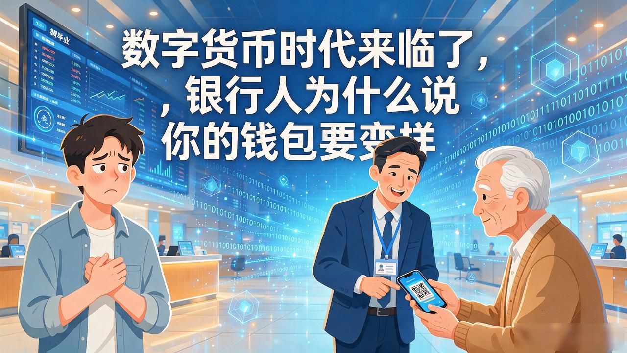 数字货币时代来临了,银行人为什么说你的钱包要变样