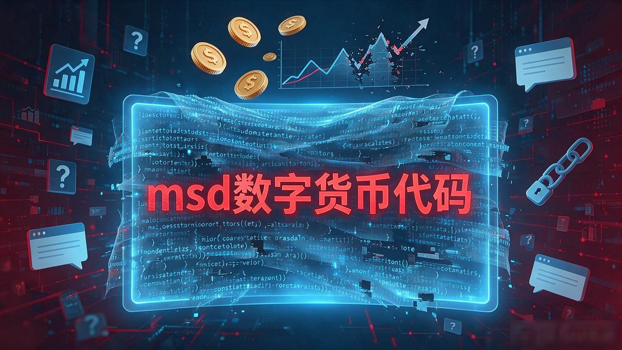msd数字货币代码靠谱吗？查完这三点你再决定投不投