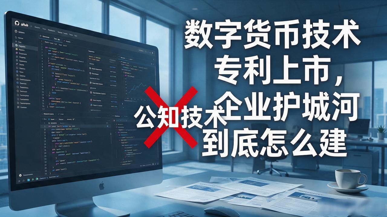 数字货币技术专利上市,企业护城河到底怎么建