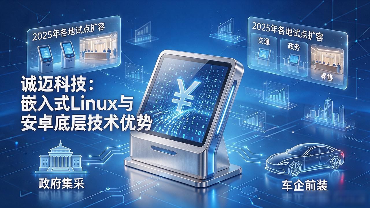 诚迈科技数字货币业务，数字人民币终端怎么布局？