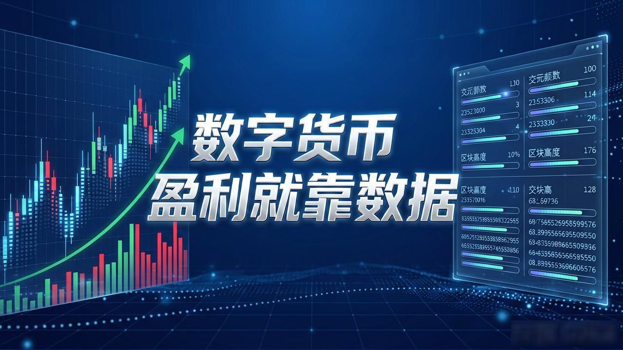 数字货币盈利就靠数据