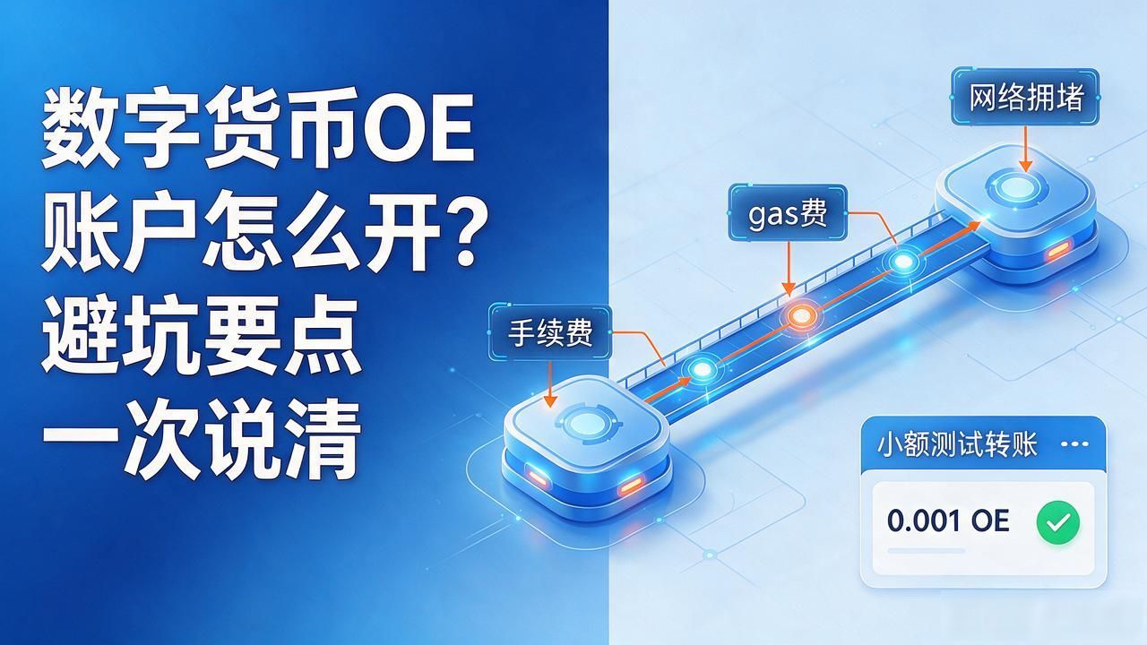 数字货币OE账户怎么开?避坑要点一次说清
