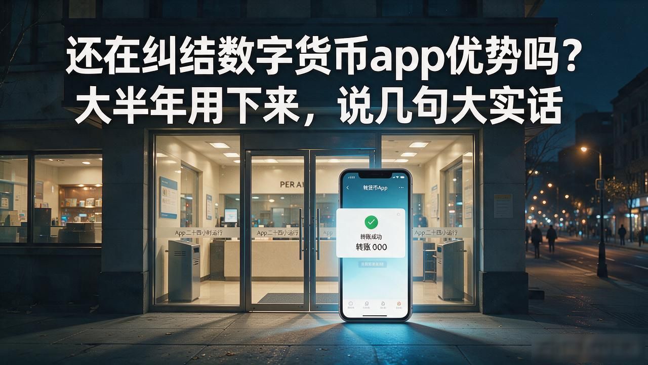 还在纠结数字货币app优势吗?大半年用下来,说几句大实话