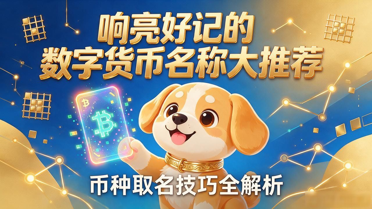 响亮好记的数字货币名称大推荐 币种取名技巧全解析