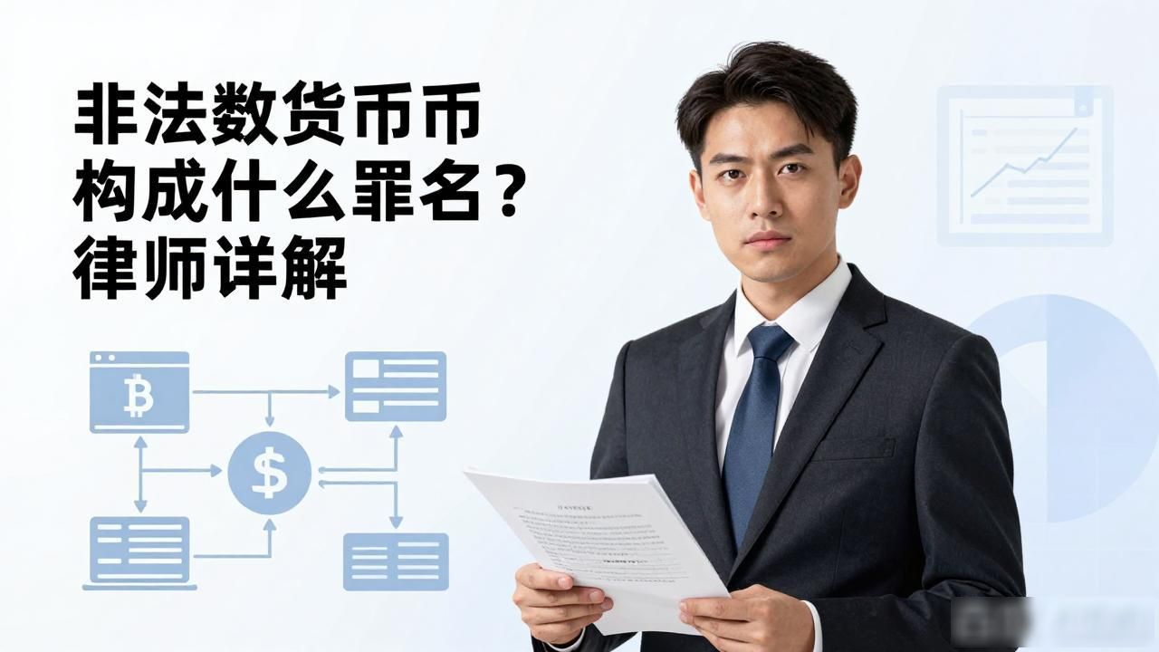 非法数字货币构成什么罪名?律师详解