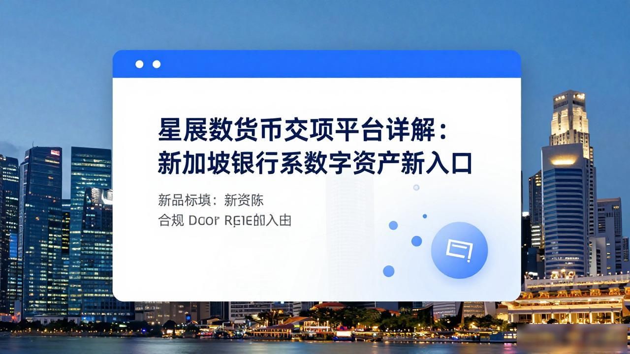 星展数字货币交易平台详解:新加坡银行系数字资产新入口