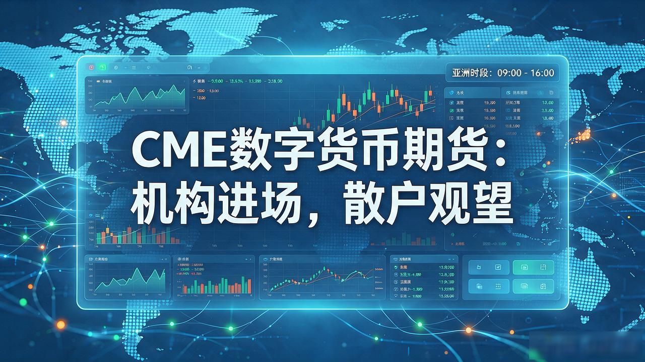 CME数字货币期货：机构进场，散户观望