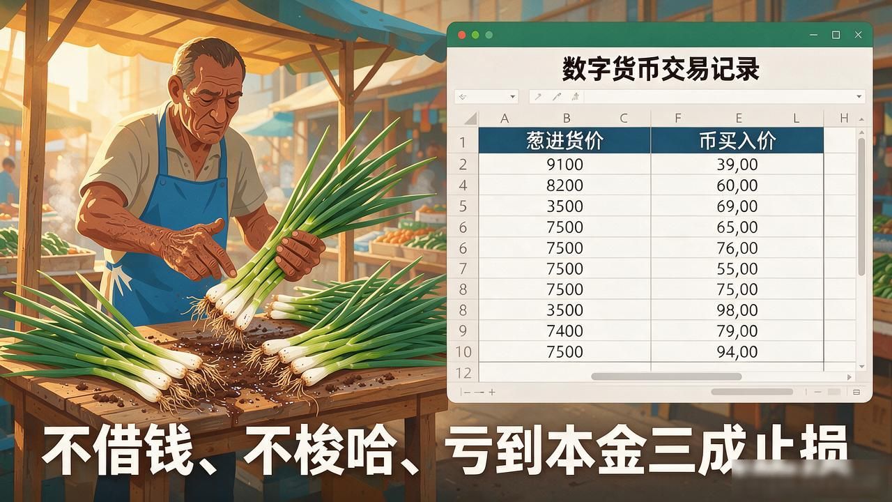小葱交易数字货币怎么操作？菜市大叔用卖葱的手感给你算笔账