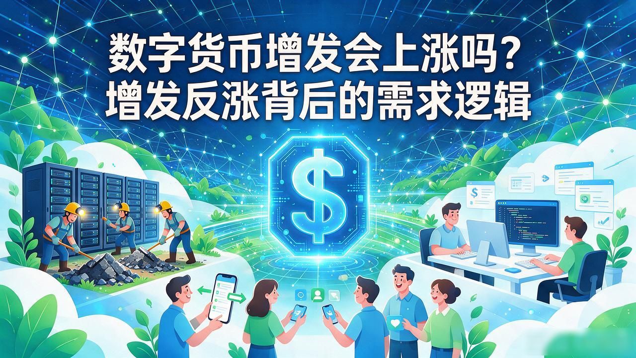 数字货币增发会上涨吗？增发反涨背后的需求逻辑